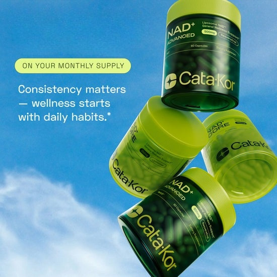 Cata-Kor NAD+ Advanced - NAD Supplement with Resveratrol