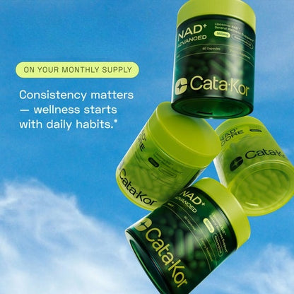 Cata-Kor NAD+ Advanced - NAD Supplement with Resveratrol