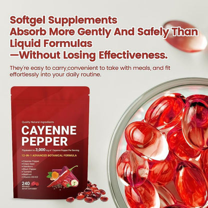 Cayenne Pepper 3000mg | 12-in-1